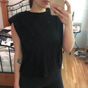 Babaton Shoulder Pad T-Shirt